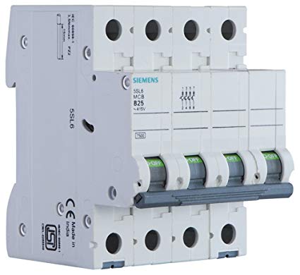 Cầu dao tự động -aptomat  MCB 4P Siemens 5SP4491-7, 100A, 10kA